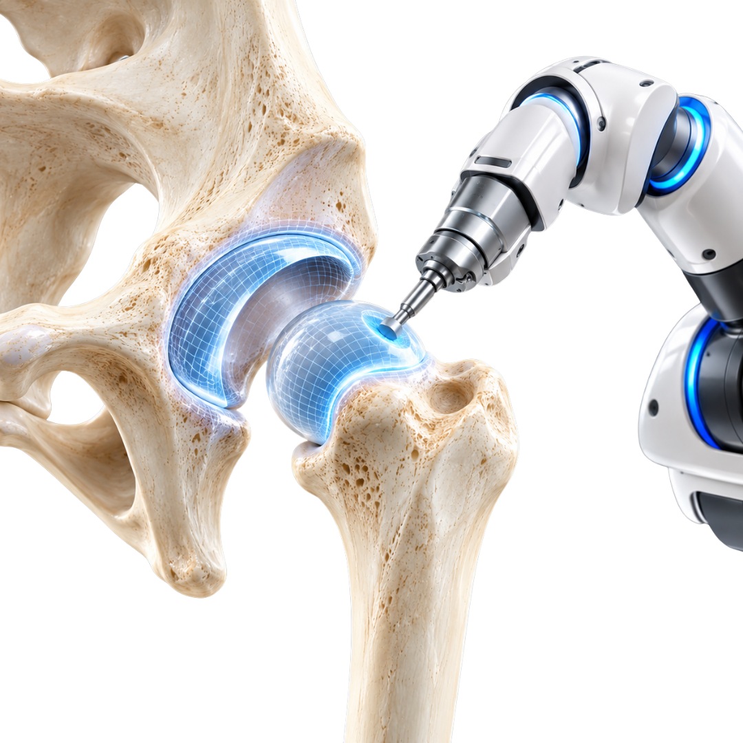 Robotic 3D Hip Resurfacing