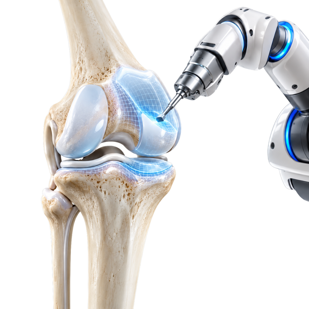 Robotic 3D Knee Resurfacing